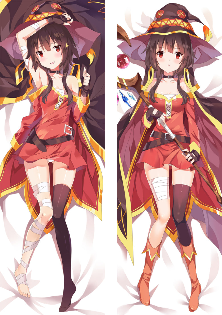 Megumin Dakimakura Body Pillow Cover - KonoSuba God's Blessing on This Wonderful World! image 0