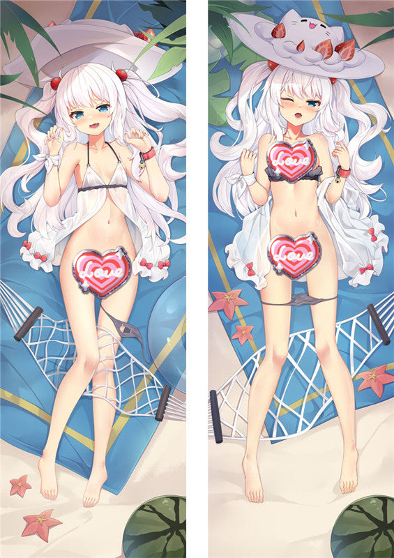 Azur Lane Hammann Nsfw Body Pillow Cover image 0