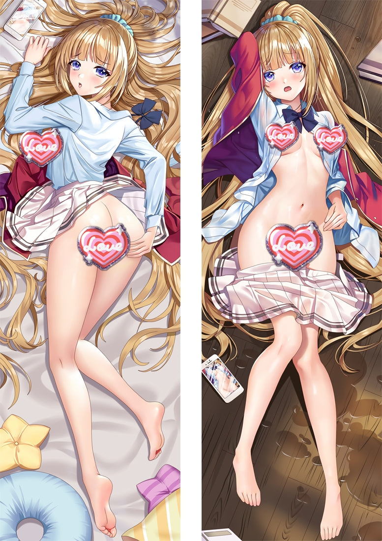 Classroom of the Elite Karuizawa Kei with Double Sides Zipper to make love Anime Dakimakura Pillow Case image 0
