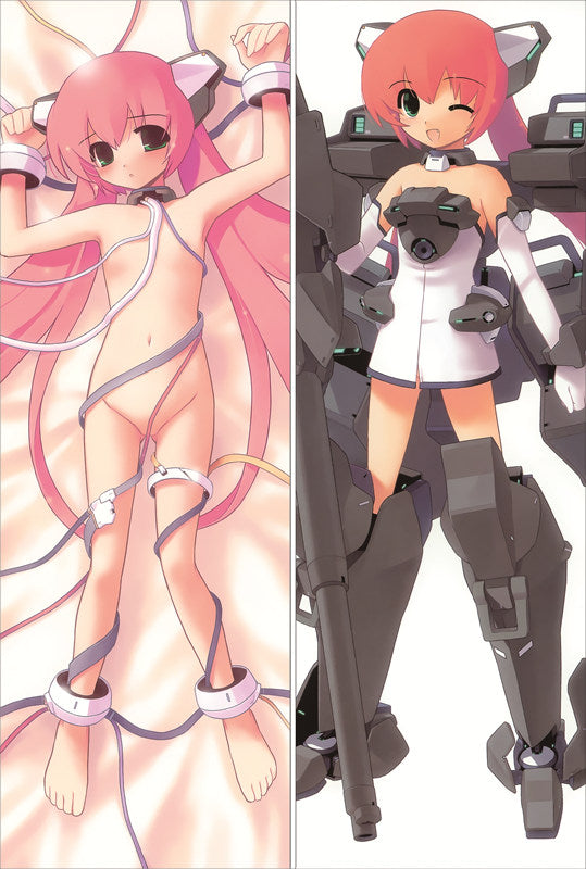 Mecha musume Anime Dakimakura Body Pillow Cover image 0