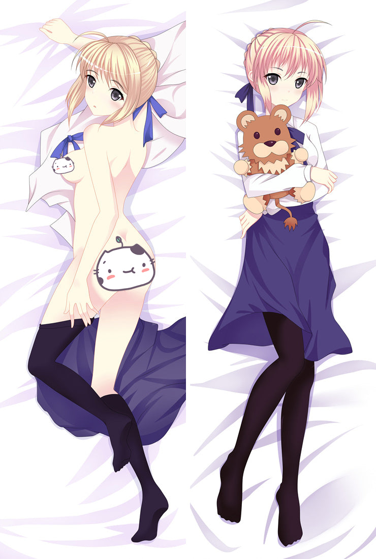 Fate/stay night Saber Anime Dakimakura Pillow Cover image 0
