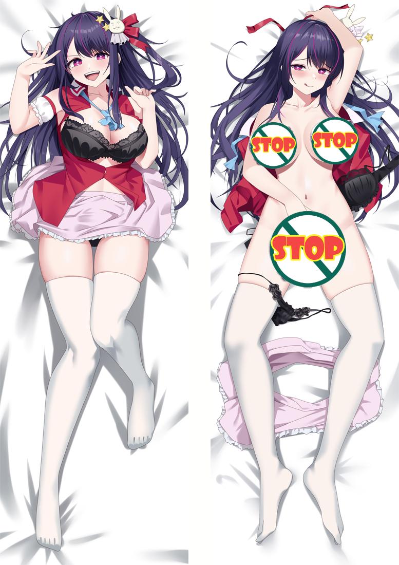 Hoshino Ai Oshi no Ko Anime Hugging Dakimakura Body Pillow Cover image 0