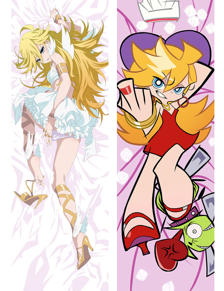 Panty &amp; Stocking with Garterbelt Panty Anarchy Anime Dakimakura Pillow Cover image 0