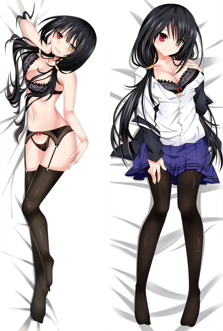 Date A Live Tokisaki Kurumi Anime Dakimakura Pillow Cover image 0