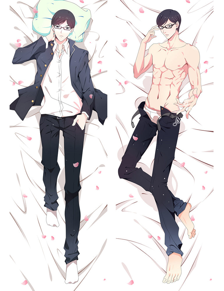 Haven't You Heard? I'm Sakamoto Sakamoto Anime Dakimakura Pillow Cover image 0