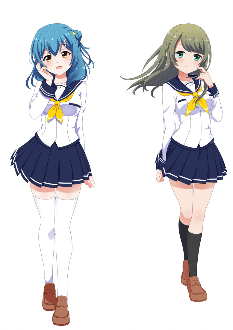 Battle Girl High School Anime Dakimakura Japanese Pillow Cover image 0