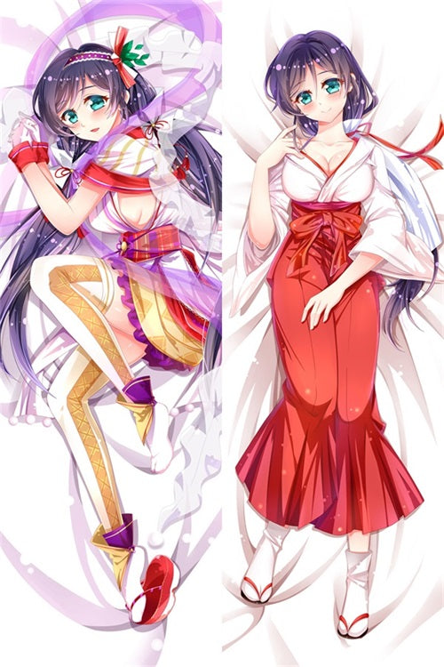 Hot Anime Love Live! TÅjÅ Nozomi Anime Dakimakura Pillow Cover image 0