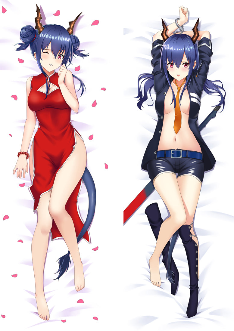 Arknights Chen Anime Dakimakura Body Pillow Cover image 0
