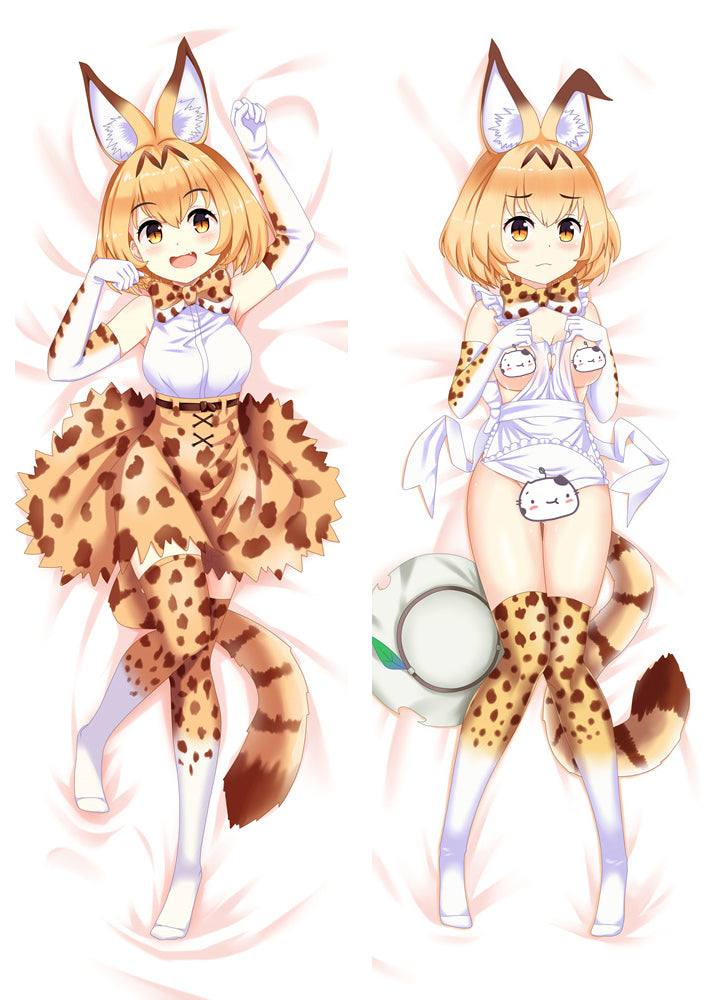 Kemono Friends Rekita Fox Anime Dakimakura Pillow Cover image 0