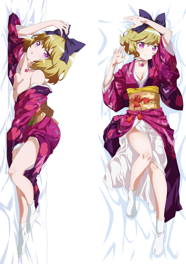 Ms. Vampire who lives in my neighborhood.Ellie Anime Dakimakura Body Pillow Cover image 0