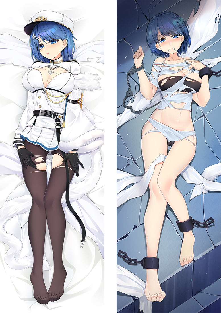 Azur Lane Chapayev-classï¼Ð§Ð°Ð¿Ð°ÐµÐ² Anime Dakimakura Pillow Cover image 0