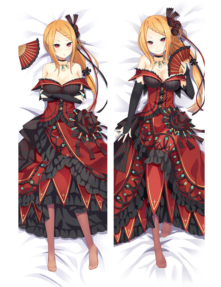 Re:Zero Priscilla Barielle Anime Dakimakura Pillow Cover image 0