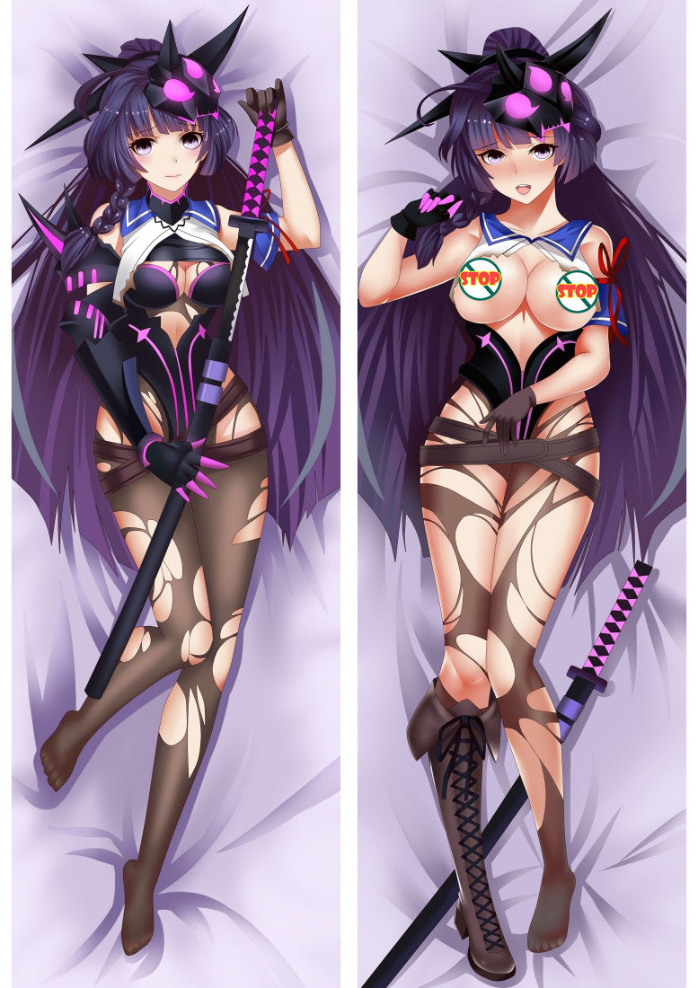 Collapse Gakuen Raiden Mei Anime Dakimakura Pillow Cover image 0