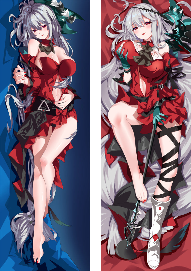 Arknights Skadi the Corrupting Heart Anime Dakimakura Pillow Cover image 0