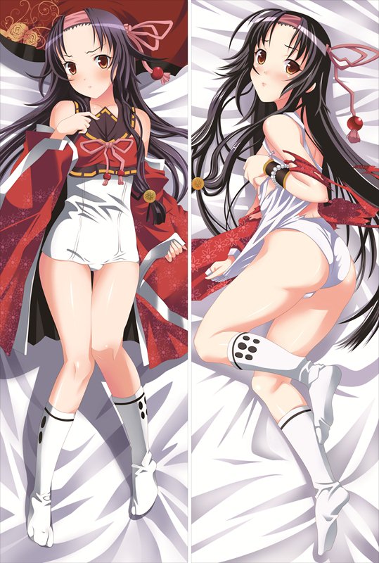 SAMURAI GIRLS Yukimura Sanada Anime Dakimakura Pillow Cover image 0