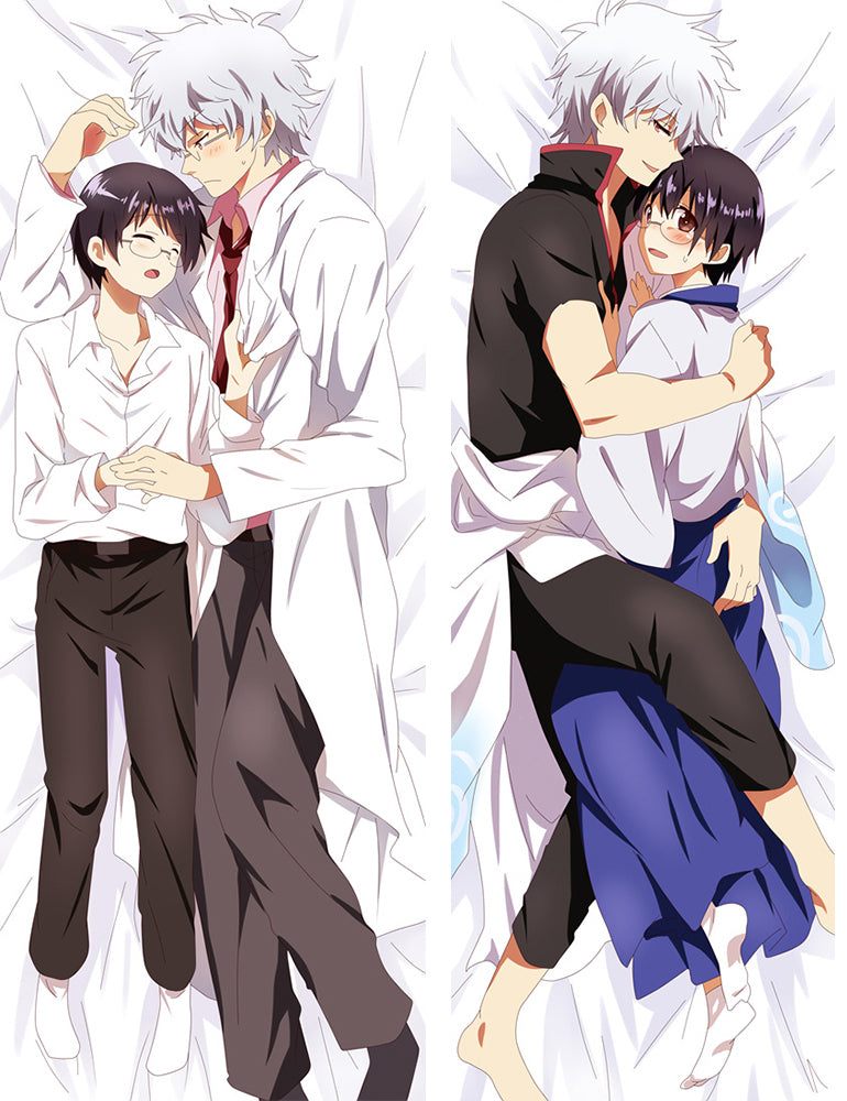 New Anime Dakimakura Gin Tama Sakata Gintoki Hugging Body Pillow Case Cushion Cover image 0