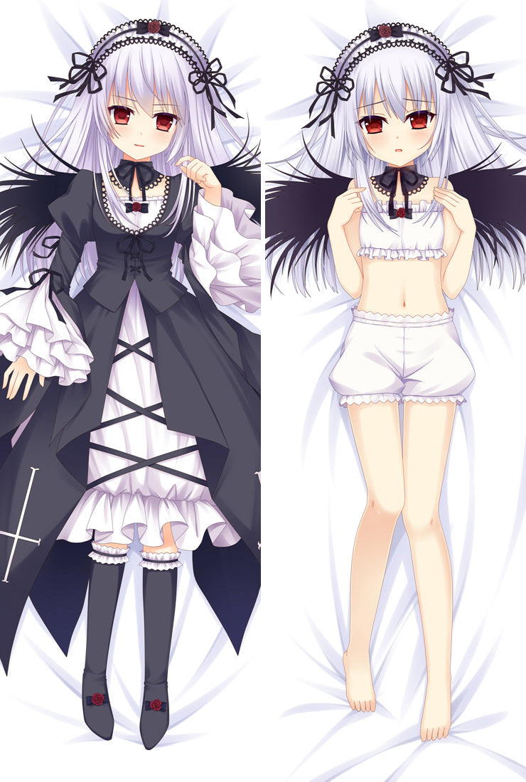 Rozen Maiden Suigintou Mercury Lampe Anime Dakimakura Pillow Cover image 0