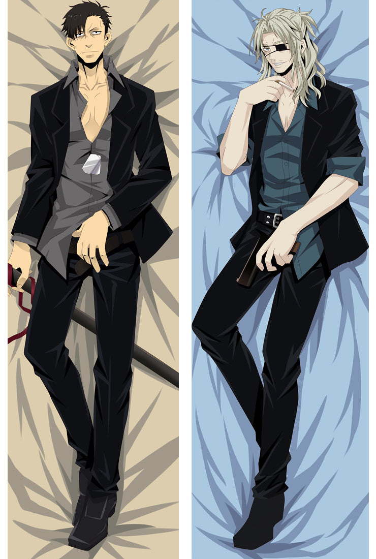 Gangsta Nicolas Brown Worick Arcangelo Anime Dakimakura Pillow Case image 0