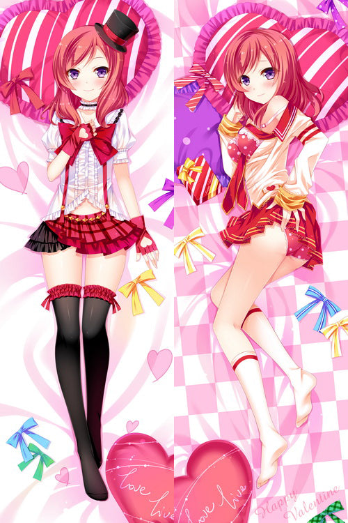 Love Live! Nishikino Maki Anime Dakimakura Pillow Cover61026 image 0
