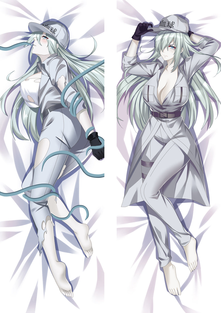 Cells at Work! Black Anime Dakimakura Body Pillow Cover image 0