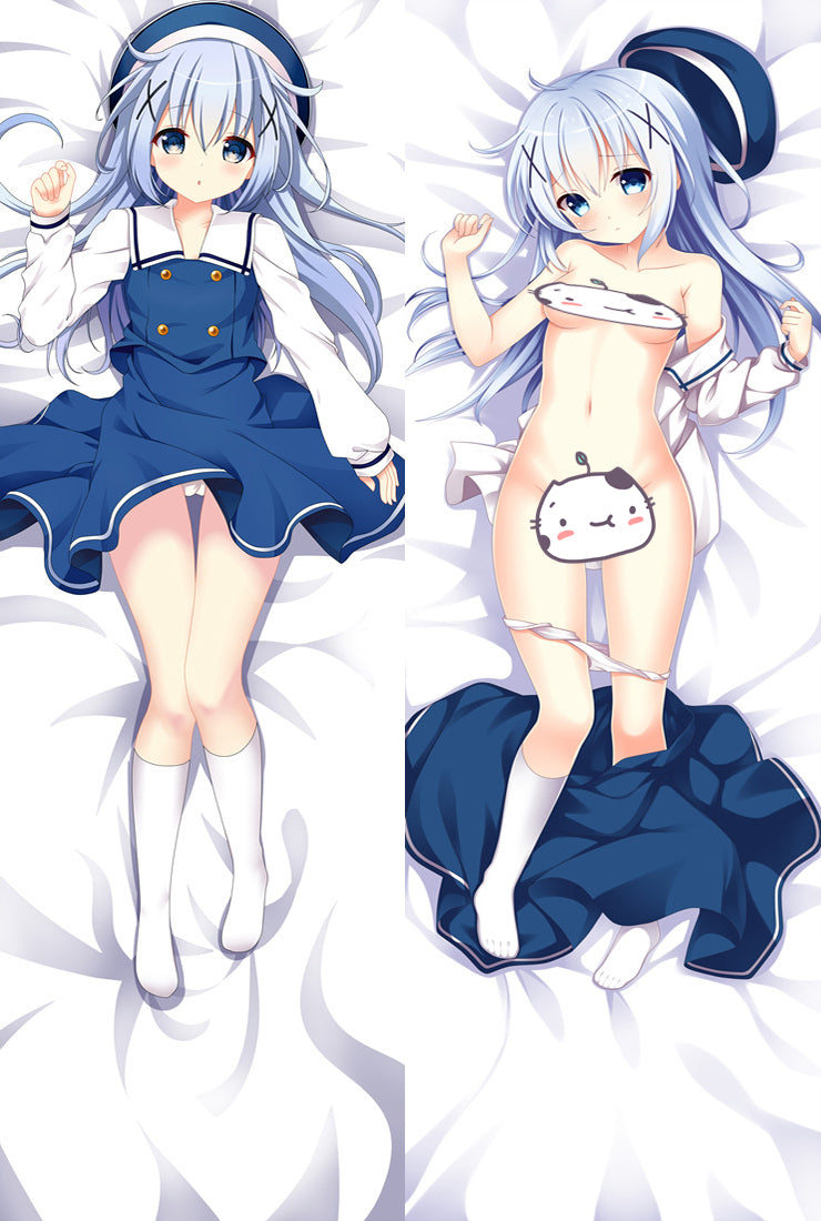 Is The Order A Rabbit Chino KafÅ« Anime Dakimakura Pillow Cover image 0
