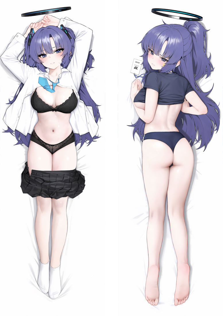 Blue Archive Hayase Yuuka Anime Dakimakura Girl Body Pillow Cover image 0
