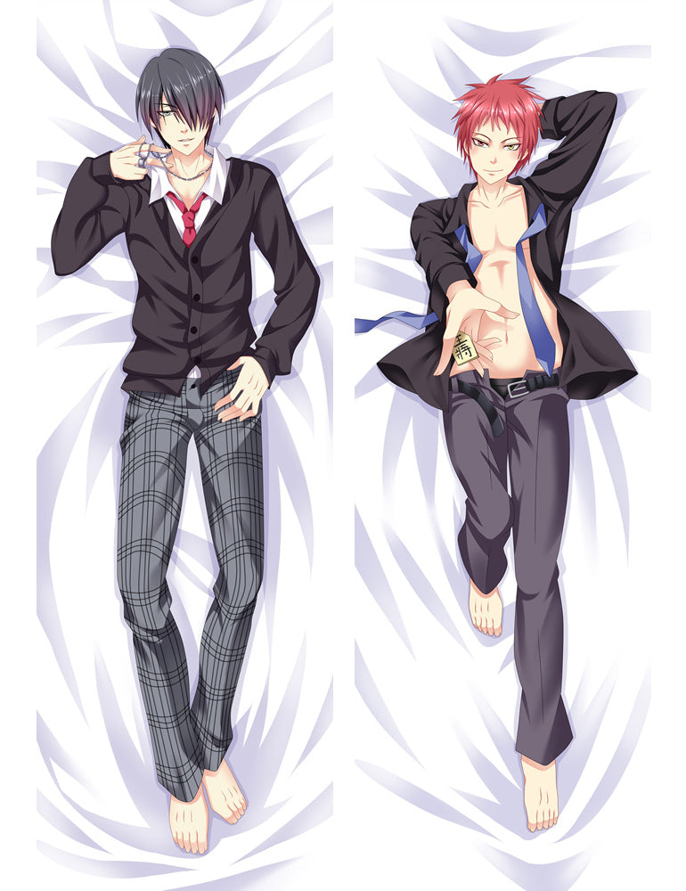 Anime Dakimakura Kuroko's Basketball Kuroko Tetsuya&amp;Himuro Tatsuya Hug Body Pillow Case image 0