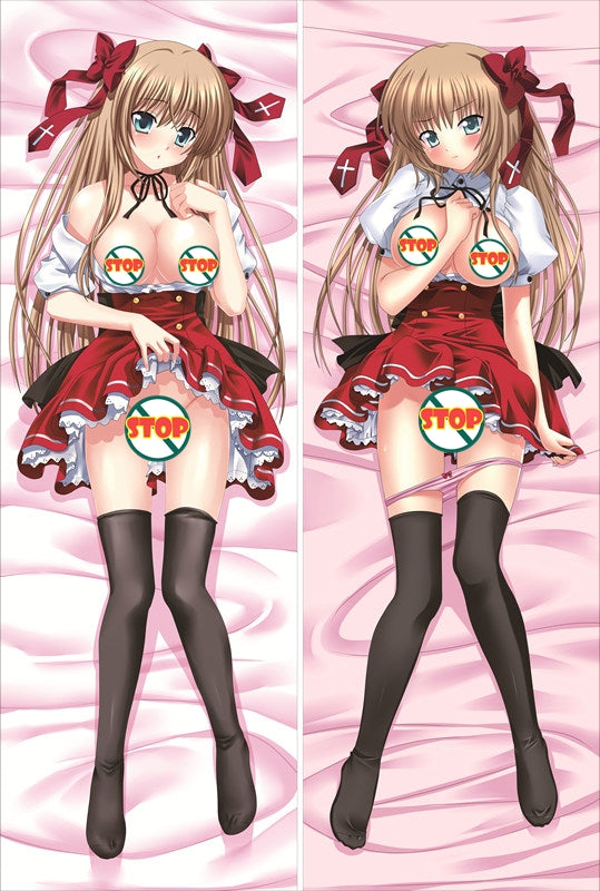 Mayoi Neko Overrun! Fumino Serizawa Anime Dakimakura Body Pillow Cover image 0