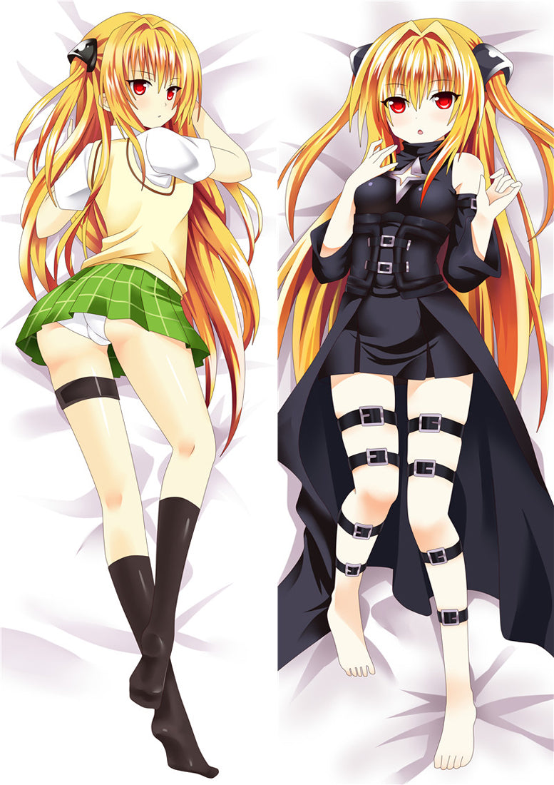 To Love-Ru Golden Darkness Yami Anime Dakimakura Pillow Cover image 0