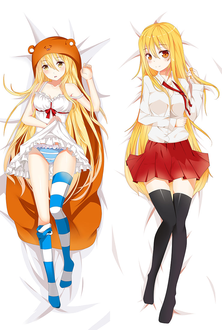 Himouto! Umaru-chan Umaru Doma Anime Dakimakura Pillow Case image 0