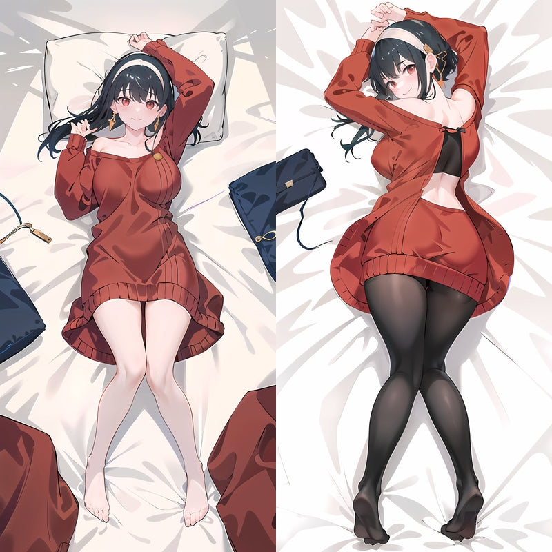 Spy Ã Family Yor Forger Anime Dakimakura Body Pillow Cover image 0
