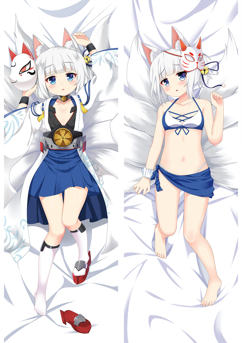 Azur Lane Hammann Anime Dakimakura Pillow Cover Mgf-86088 image 0