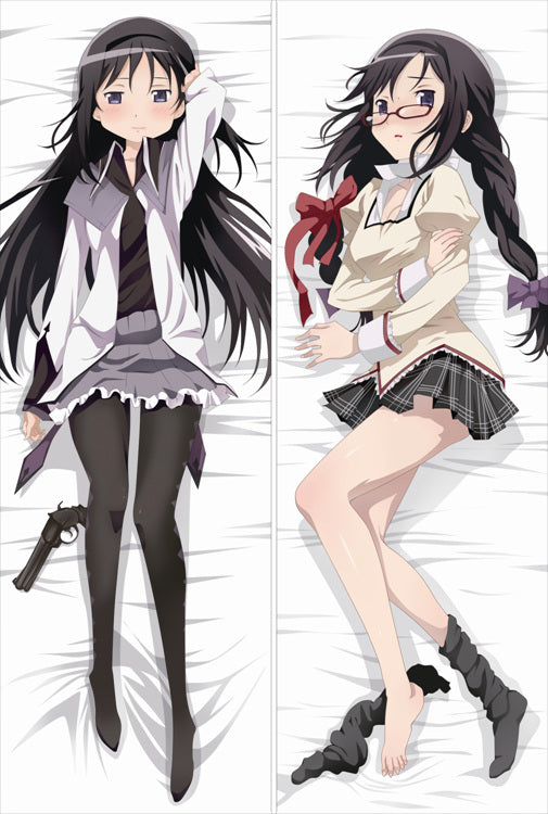 Puella Magi Madoka Magica Homura Akemi Anime Dakimakura Body Pillow Cover image 0