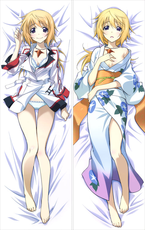 Infinite Stratos Charlotte Dunois Anime Dakimakura Body Pillow Cover image 0