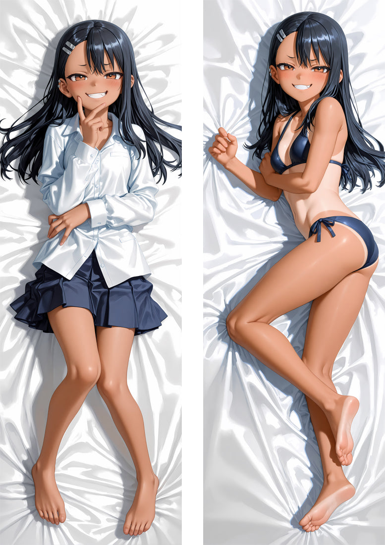 Don't Toy With Me, Miss Nagatoro Hayase Nagatoro Anime Dakimakura Girl Body Pillow Cover image 0