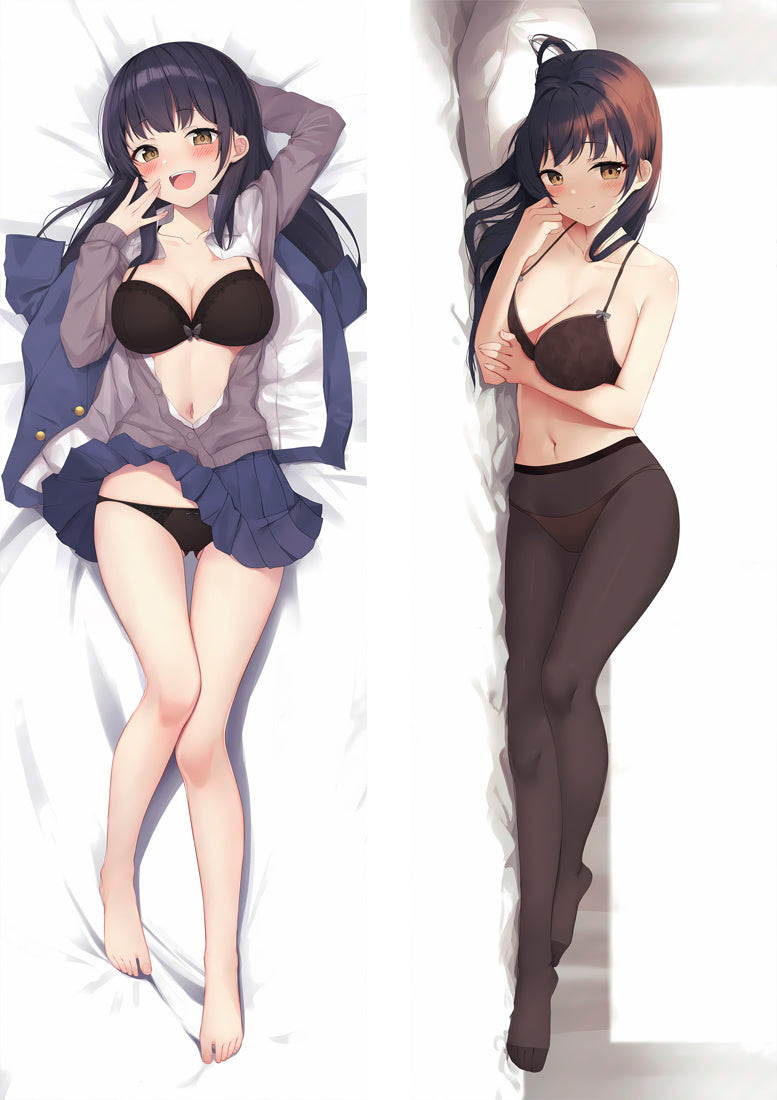 The Dangers in My Heart Yamada Anna Anime Dakimakura Girl Body Pillow Cover image 0
