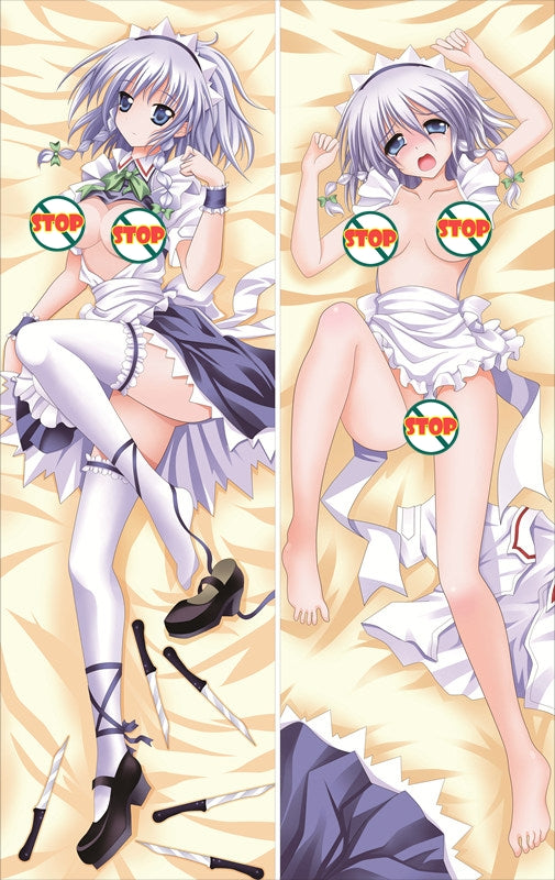 TouHou ProjectIzayoi Sakuya Anime Dakimakura Waifu Pillow Case image 0