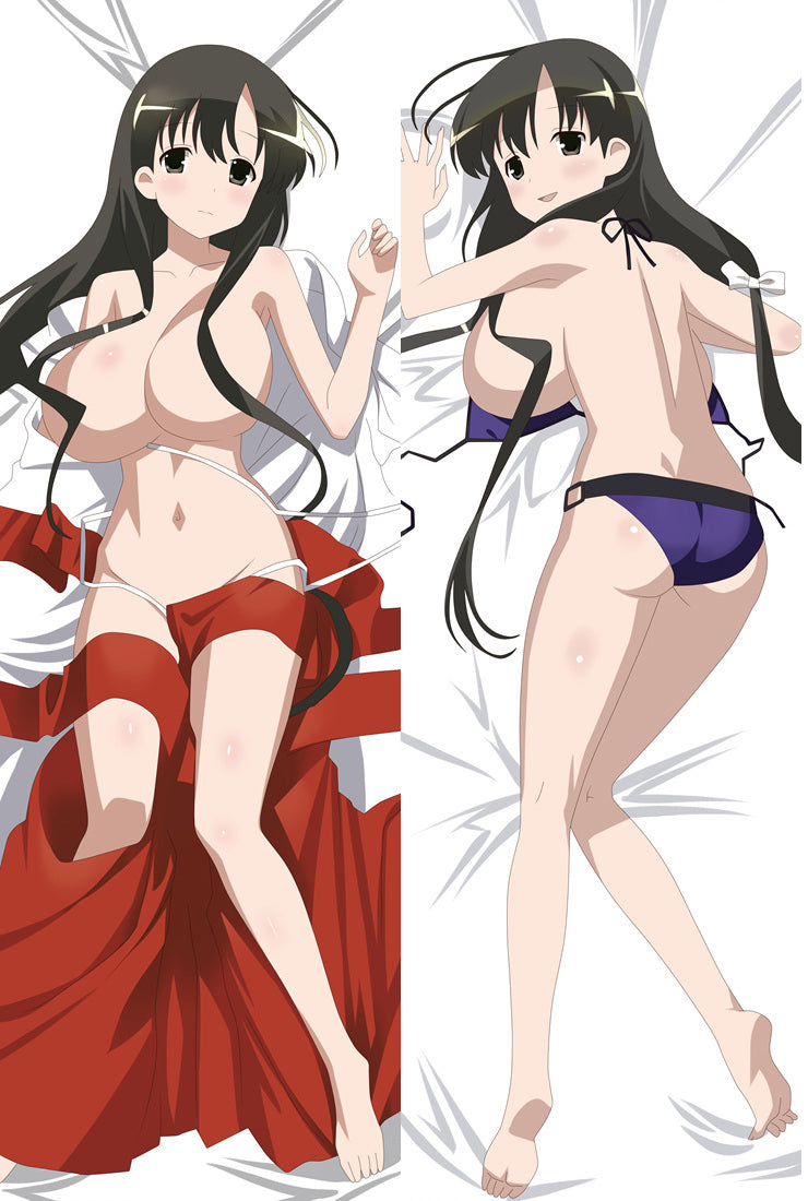 Saki Kasumi Iwato Anime Dakimakura Pillow Case image 0