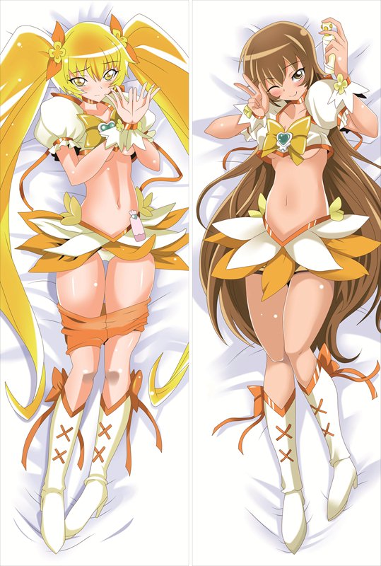 Pretty Cure Anime Dakimakura Body Pillow Cover image 0