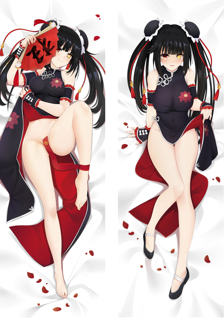 Date A Live Tokisaki Kurumi Nightmare Anime Dakimakura Body Pillow Cover image 0