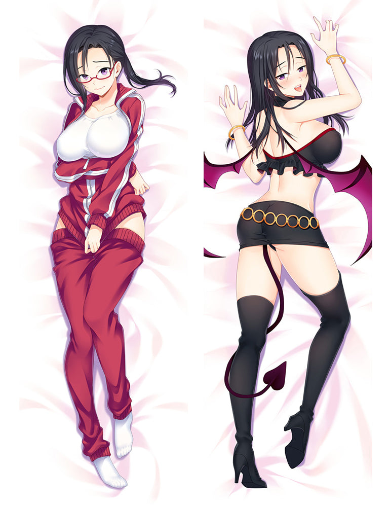 New Anime Pillow Case Interviews with Monster Girls Hikari Takanashi Sakie Sato image 0