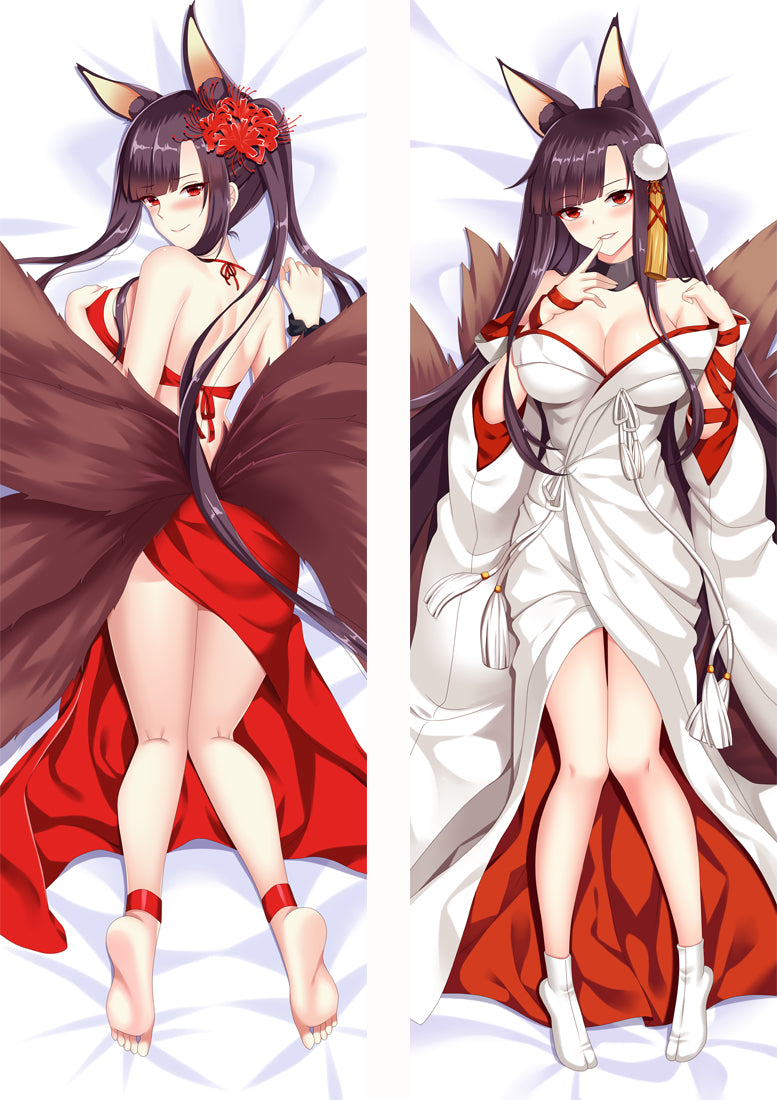 Azur Lane Akagi Anime Dakimakura Pillow Cover image 0