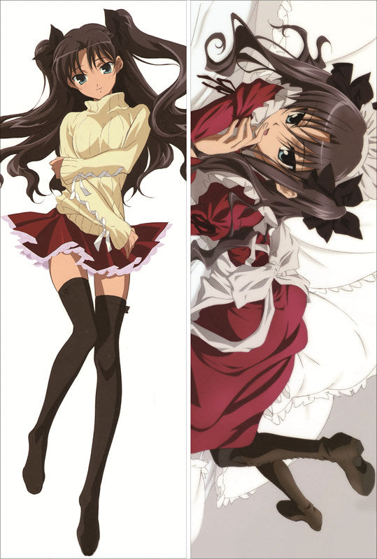 Fate stay night Rin Tohsaka Anime Dakimakura Pillow Cover image 0