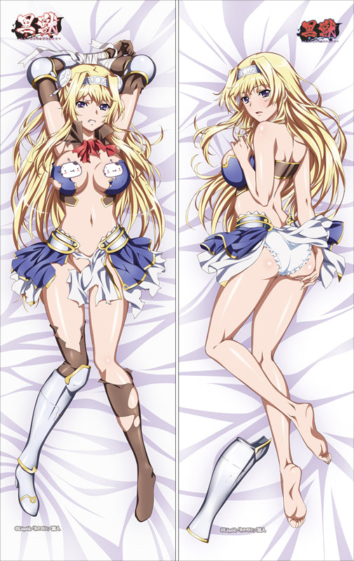 Kuroinu ~Kedakaki Seijo wa Hakudaku ni Somaru~ Alicia Arcturus Anime Dakimakura Hugging Pillow Cover image 0