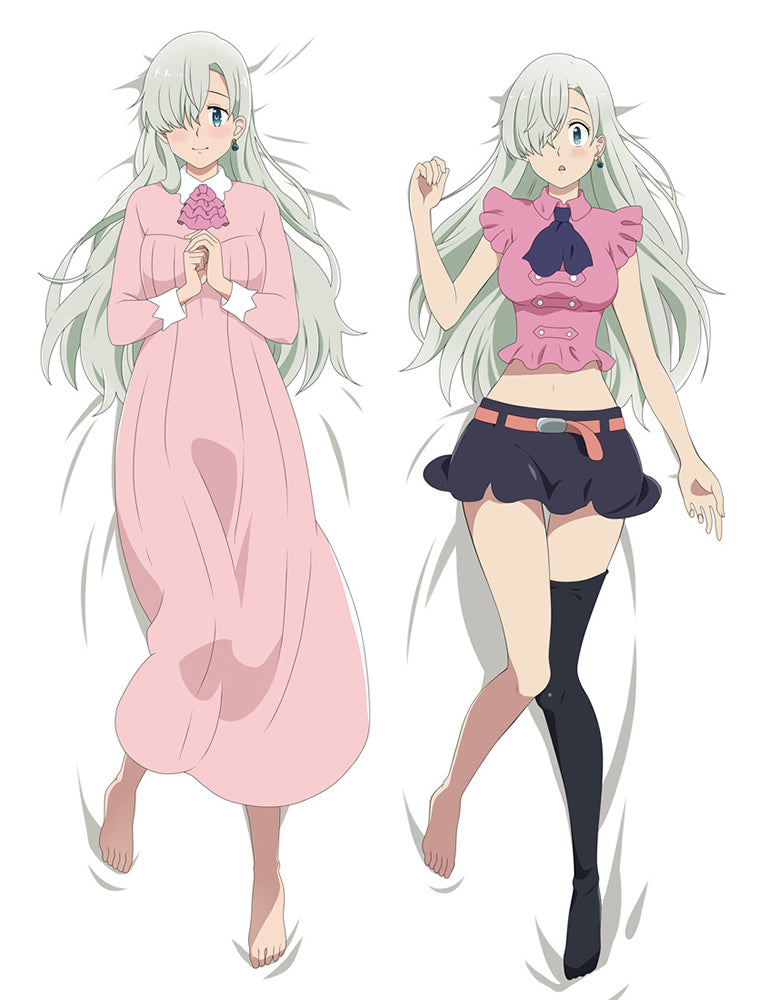The Seven Deadly Sins Elizabeth Liones Anime Dakimakura Pillow Cover image 0