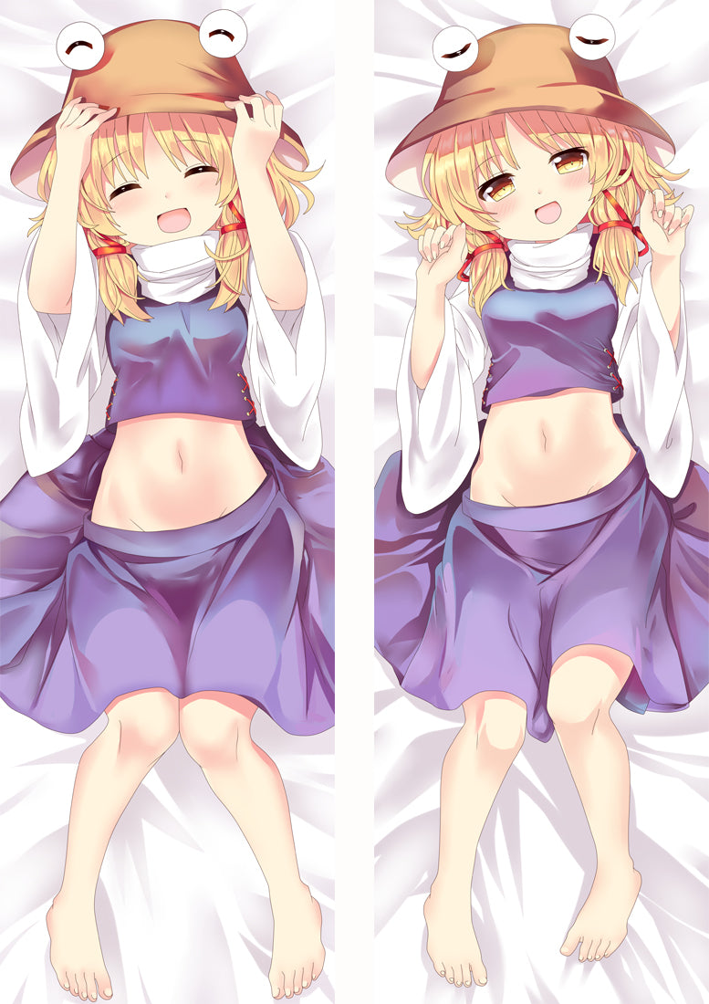 Touhou Project Moriya Suwako Anime Dakimakura Pillow Cover image 0