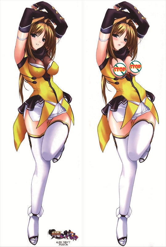Beat Blades Haruka Takamori Haruka Anime Dakimakura Japanese Pillow Cover image 0