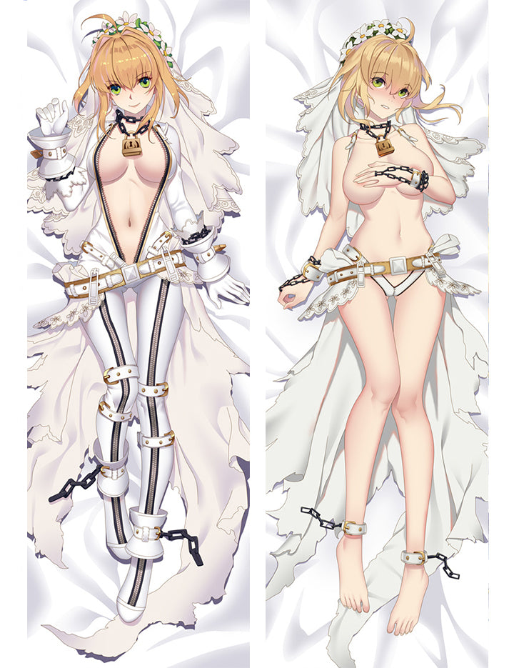 Fate/Grand Order FateGO FGO Nero Claudius Anime Dakimakura Pillow Cover image 0