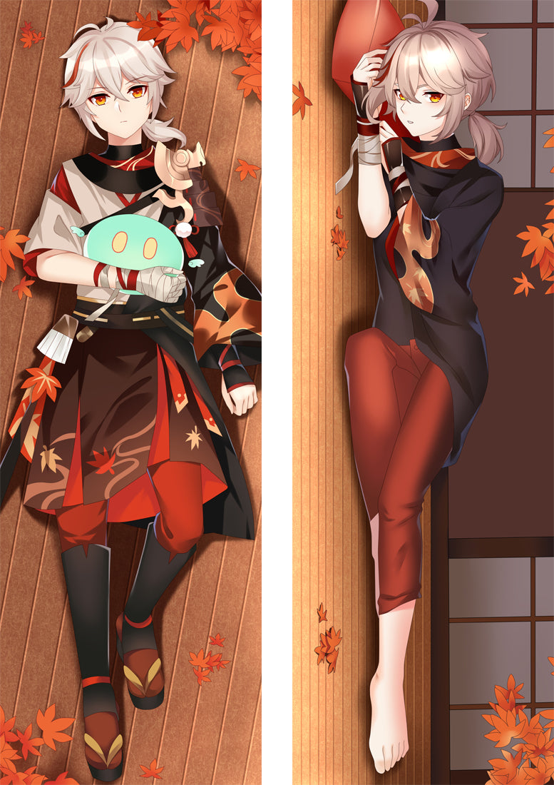 Genshin Impact Kaedehara Kazuha Anime Dakimakura Body Pillow Cover image 0