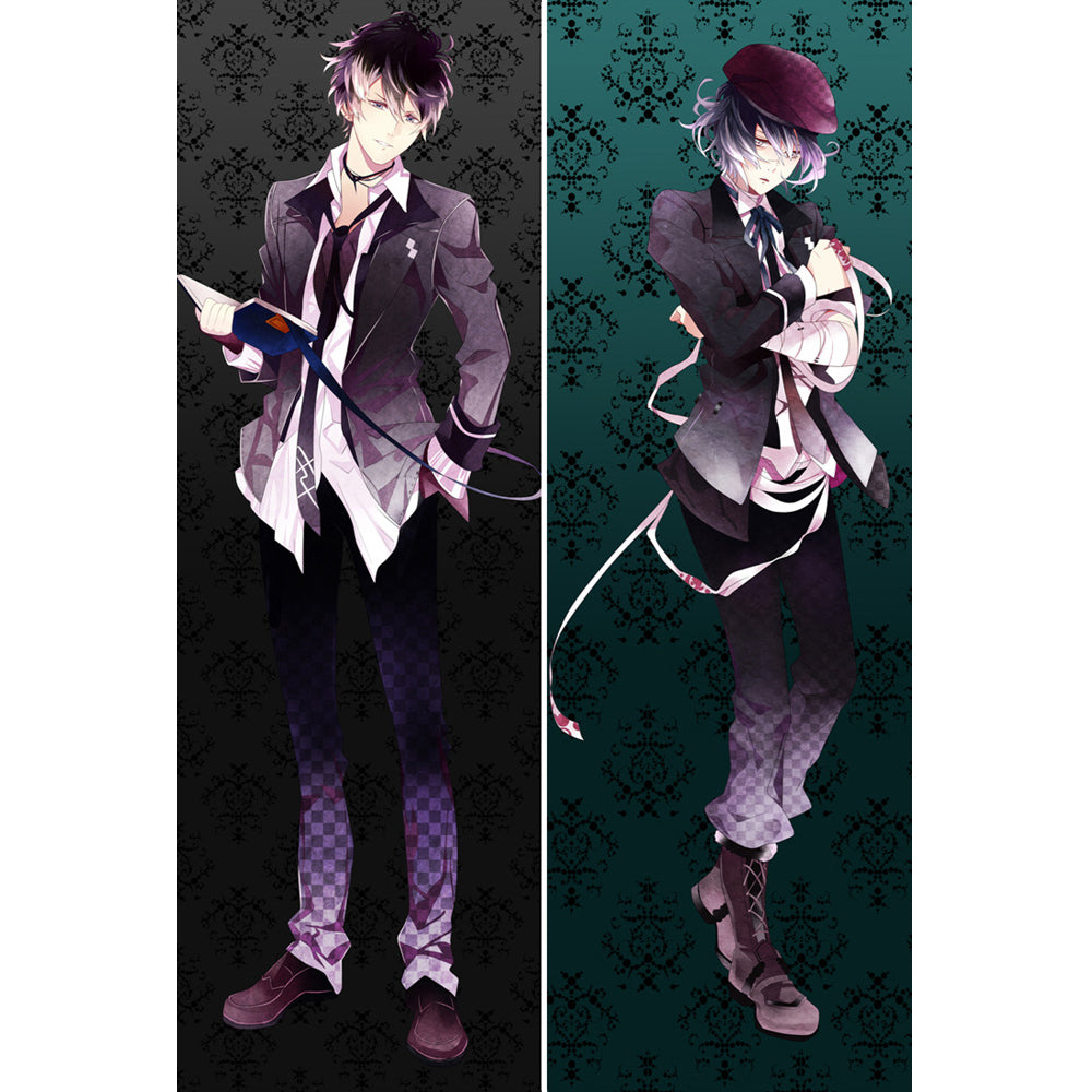 Diabolik Lovers Azusa Mukami Anime Dakimakura Japanese Pillow Cover image 0